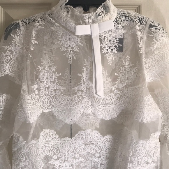 Vintage and Lace Lady Blouse - Picture 3 of 4